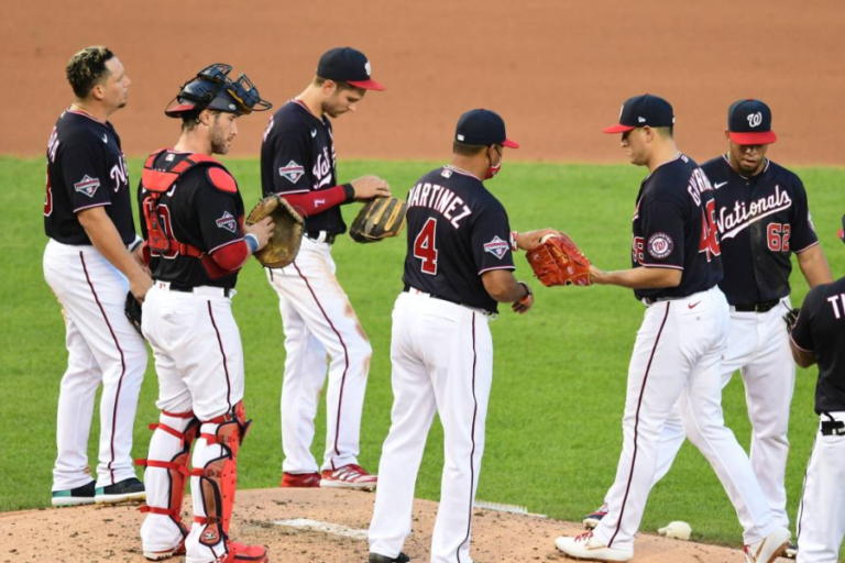 Washington nationals vs kansas city royals timeline